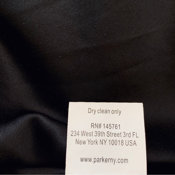 PARKER CONNER BLACK SLEEVELESS SHEATH DRESS BLACK EVENING DRESS - Picture 11 of 16